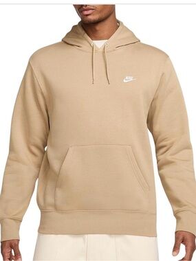 Nike Men’s Tan Pullover Hoodie - NEVER WORN